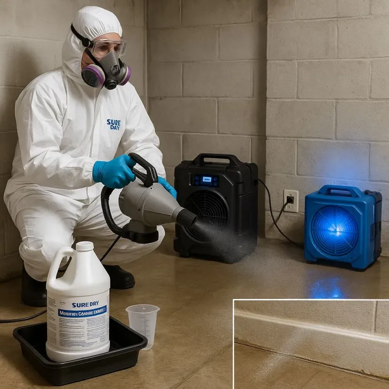 Sanitization and Odor Removal process in Toftrees, PA